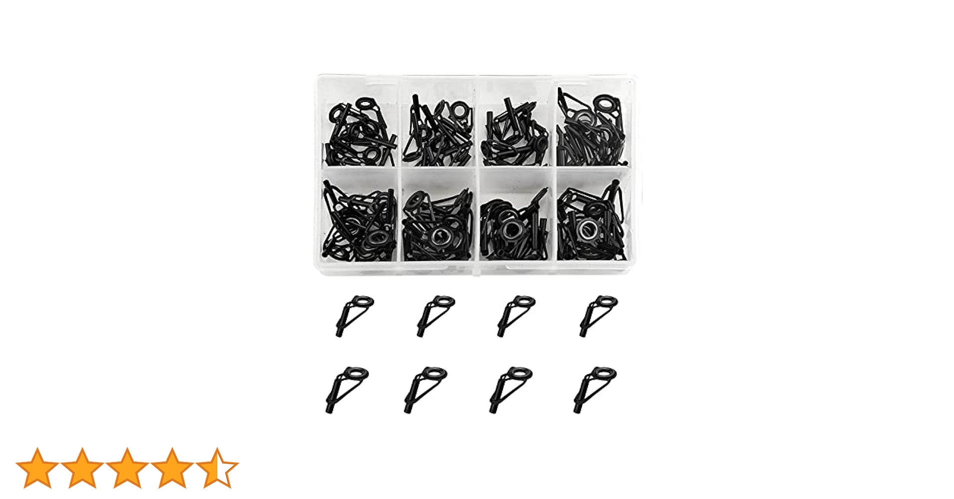 【送料無料】 コインリング作成キット POM プッシュロッド 6個セット Amazon | WMYCONGCONG 80個セット トップガイド ロッドガイド